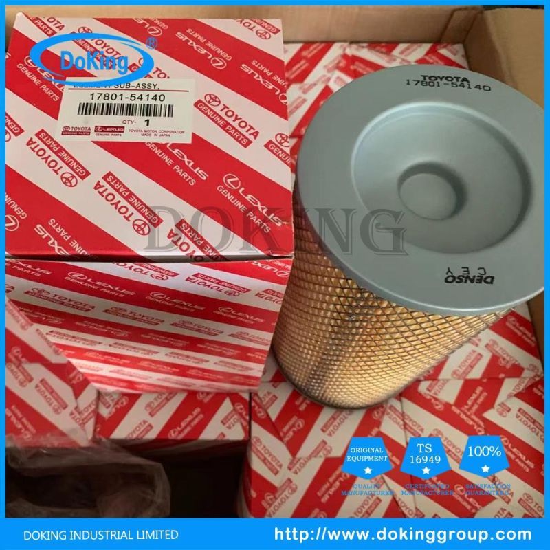 High Qualtiy Car Air Filter 17801-54140 for Toyota