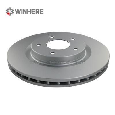 Auto Spare Parts Front Brake Rotor for Chrysler, DODGE, JEEP, LANCIA ECE R90