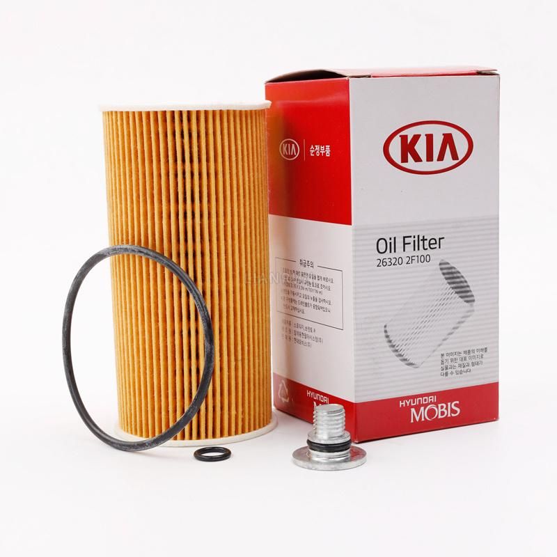 Auto Oil Filters for New Sorento 2.2t Oil Filter Element with Nut