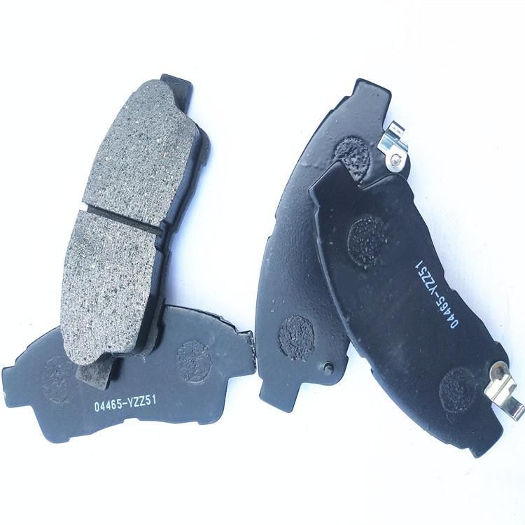 Car Accessories Toyota Semi-Metallic Auto Disc Brake Pads 04465-Yzz51