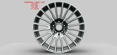 High Performance 19 Inch 5 Holes Car Accessories Rim