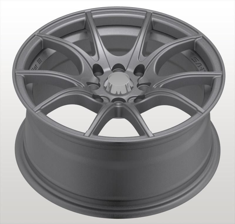 15/17 Inch 100/114.3 PCD 38 Et Alumilum Alloy Wheel Rims Silver Wheels for Passenger Car Wheel China Professional Manufacturer