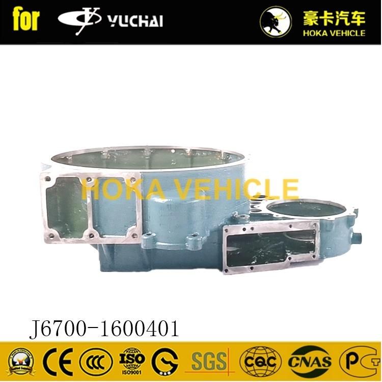 Original Yuchai Engine Spare Parts Clutch Housing J6700-1600401 for Heavy Duty Truck