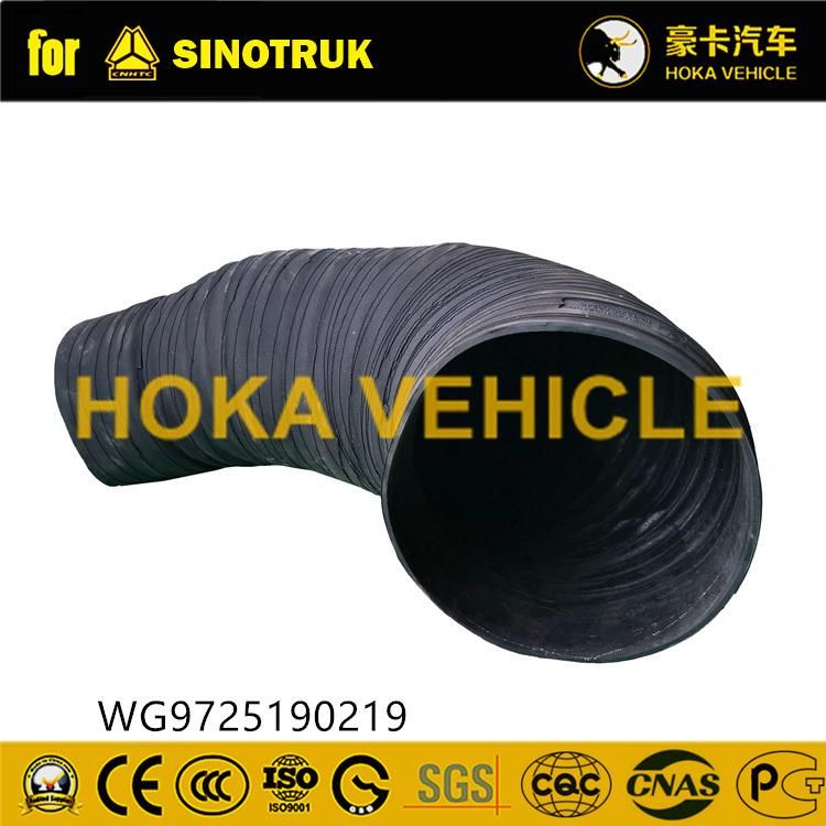 Original Sinotruk HOWO Truck Spare Parts Intake Pipe for Air Filter Assy.  Wg9725190219