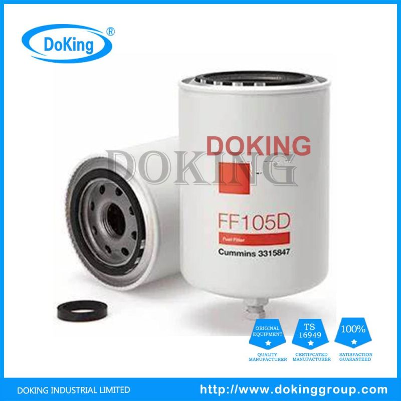 Best Price Auto Parts Fuel Filter FF105D for Excavators