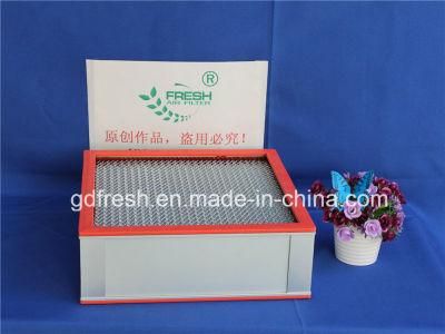 High Temperature Resistance 250-350 Celsius Degree HEPA Filter