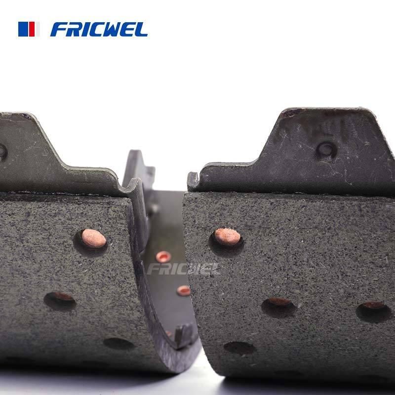 New Brake Shoes No Hurting The Drum Stronger Cost-Effective Steel Rivets with ISO/Ts16949