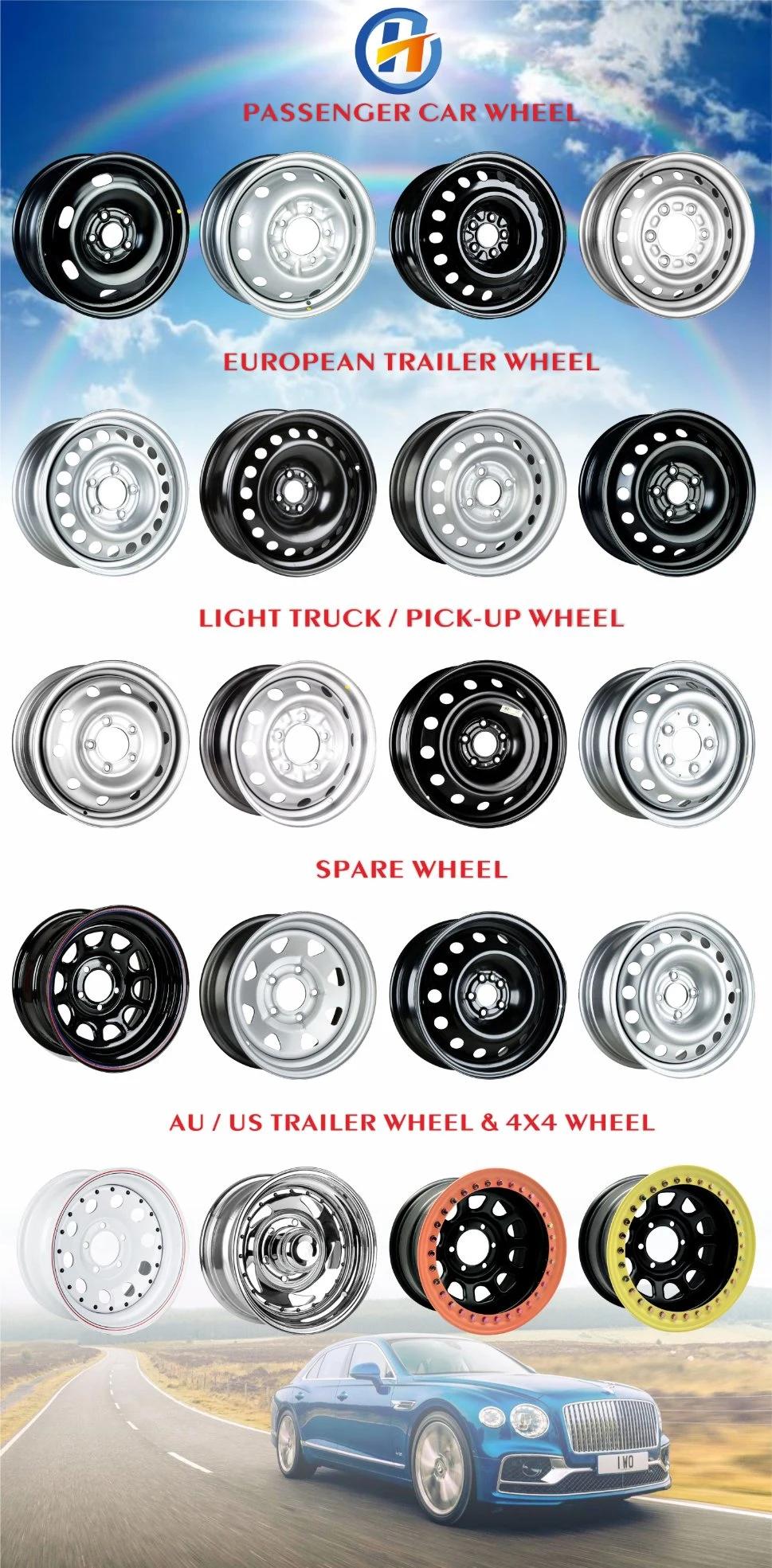 H&T Wheel 444201 14 Inch 14X5 4X100 Car Steel Wheels Rims for Sale