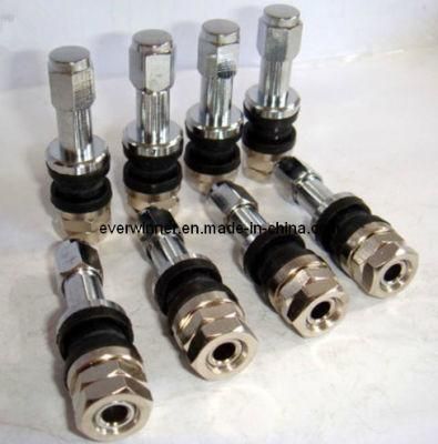 Flush Mount Chrome Tire Valve Stems for High Pressure Tr43e/Tr48e