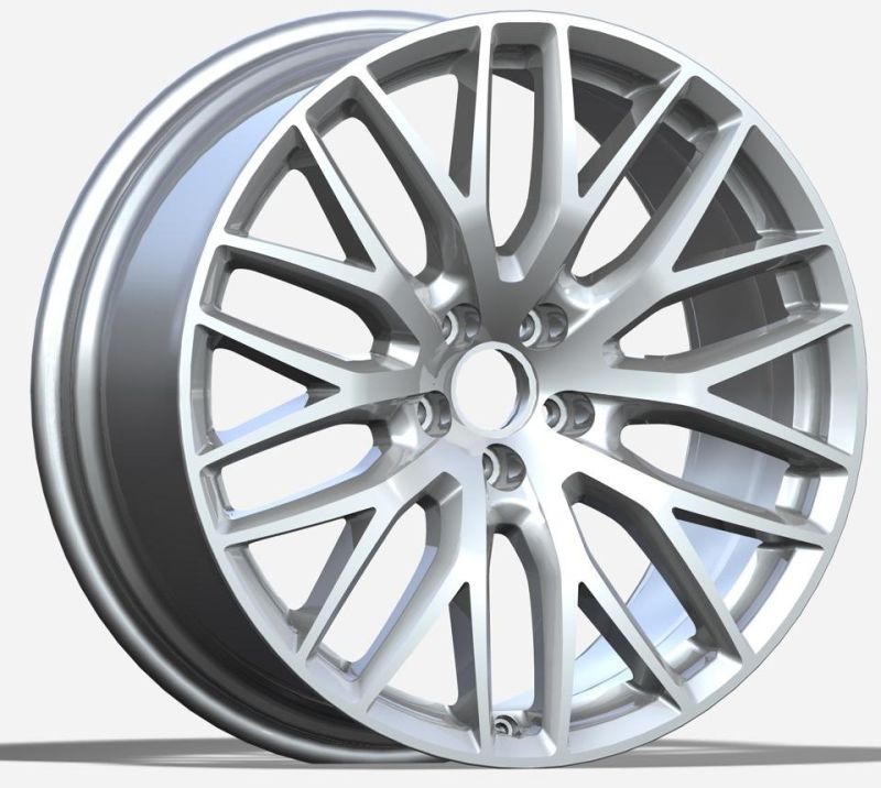 20 Inch 5X112 PCD 37 Et Professional Alumilum Alloy Wheel Rims Tires Silver Finish for Passenger Car Wheel Concave/Meshdesign