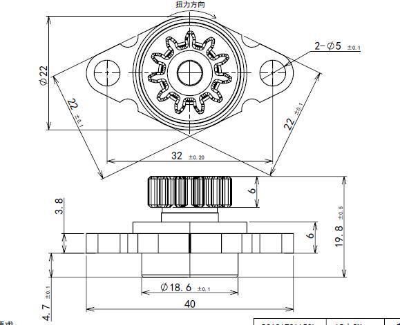 Rotary Damper Unidirectional High Quality Plastic Rotary Gear Damper Mechanical Damper