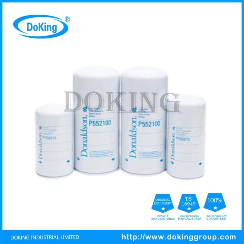 Engine Auto Parts Oil Filter P550299 for Heavy Vehicles