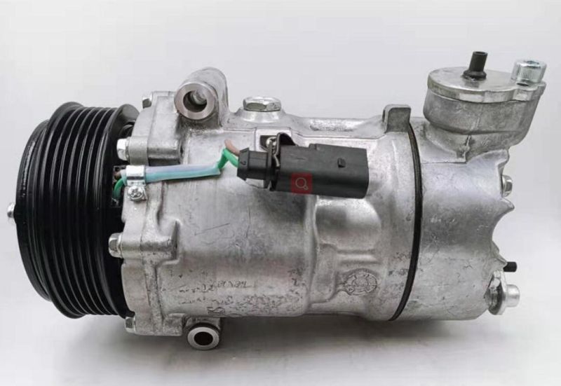 Auto Parts Air Conditioning Compressor for Volkswagen Lavida 1.6L, Bora 7V16 2013 6pk 124mm