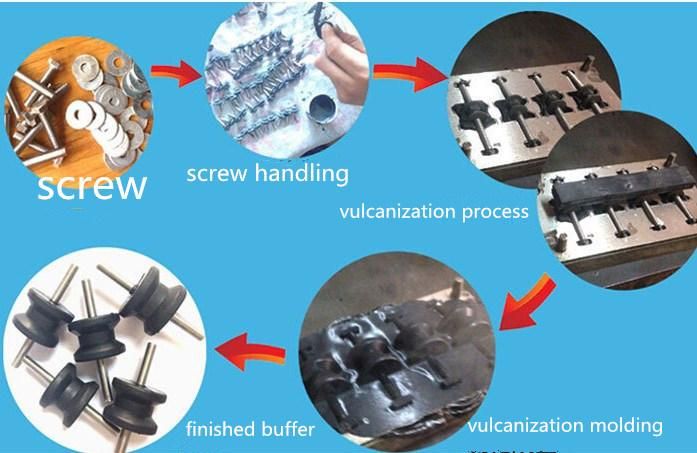 Customize Rubber Buffer/Rubber Shock Absorber for Auto, Heavy Equipment