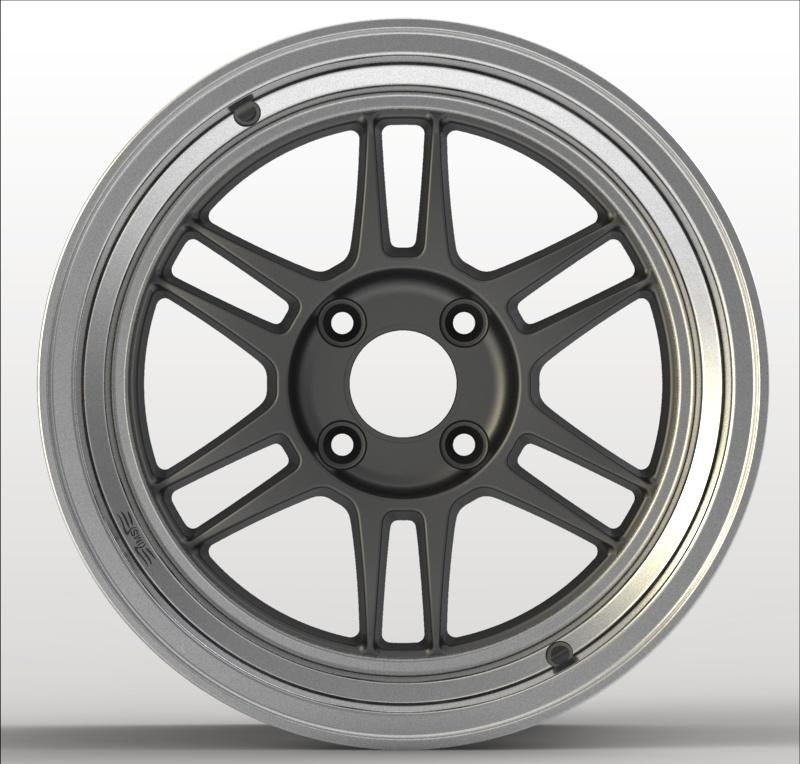 Made in China 4*100 Wheels 15*6 Silver Car Alloy Wheel with Competitive Price for Toyota Corolla