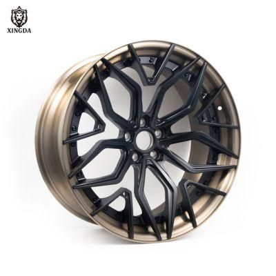 Forged Wheels Rims New Design Luxury 20 Inch Brush Alloy Car Wheels