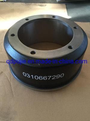 Trailer Parts Brake Drum 0310667290 for BPW