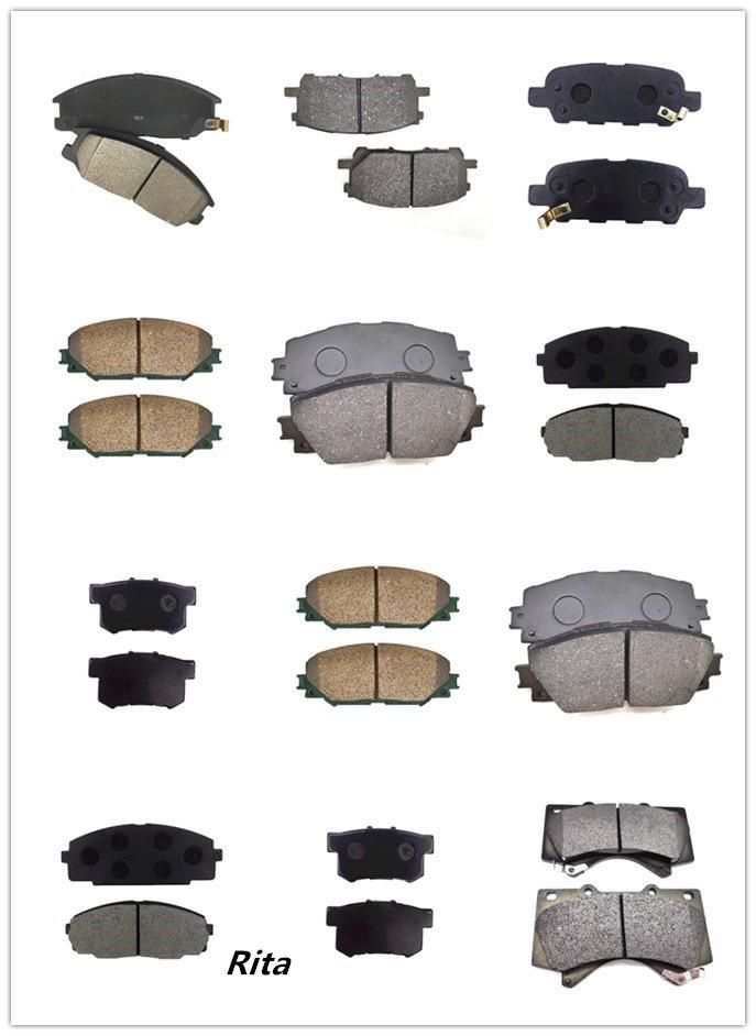 Manufacturers Auto Spare Part Ceramic Brake Pads for Japanese Car