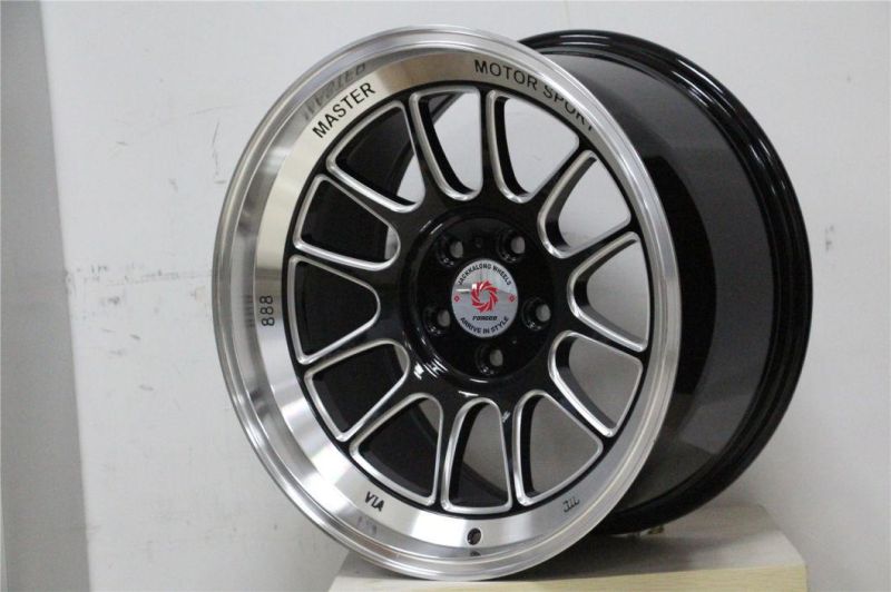 Aluminum Alloy Wheel Rims with Bigger Lip