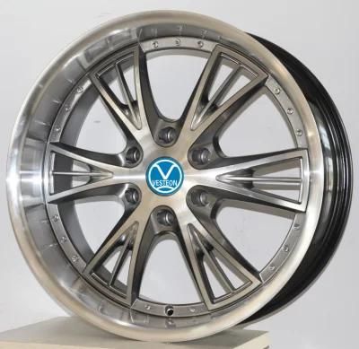 Vesteon 20*9.5 Width Lip Jwl Via Alloy Wheels Rim 6X139.7 PCD Beautiful Design