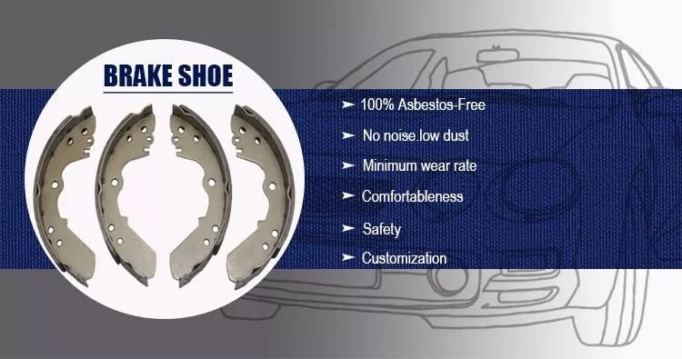 High Quality Car Brake Pads Rear Brake Shoe for Corolla