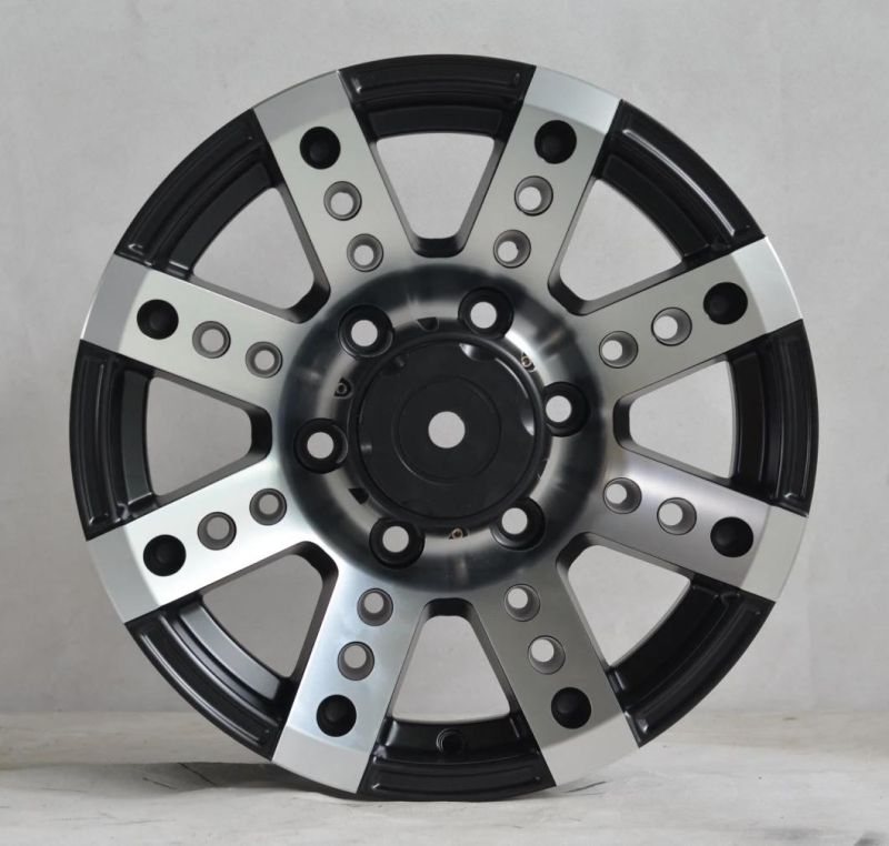 J838 JXD Brand Auto Spare Parts Alloy Wheel Rim Aftermarket Car Wheel