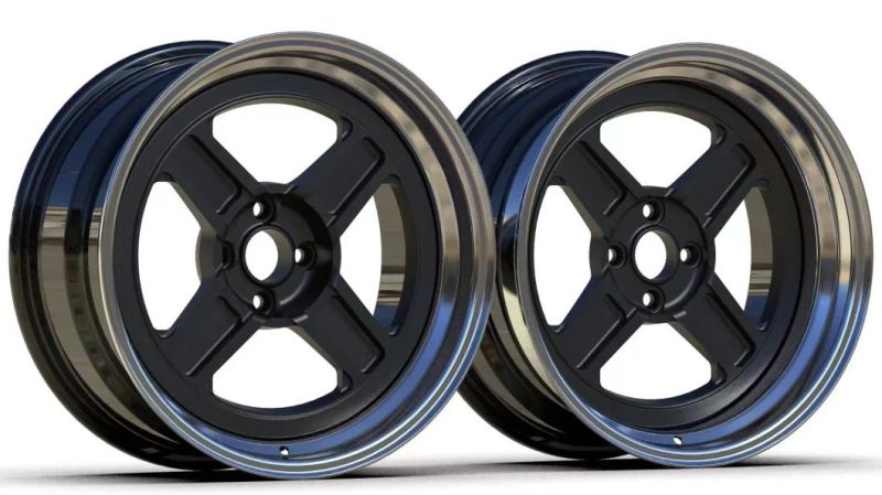 Aviation Aluminum Alloy 6061 Two-Piece Forged Rims 18-22 Inch Alloy Car Wheels Custom Forged Wheels