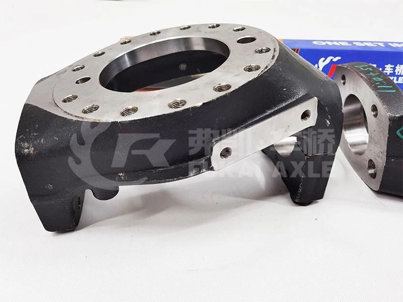 Wg9100410038 Steering Knuckle Assembly (Left) with ABS for Sinotruk HOWO Military Truck Spare Parts