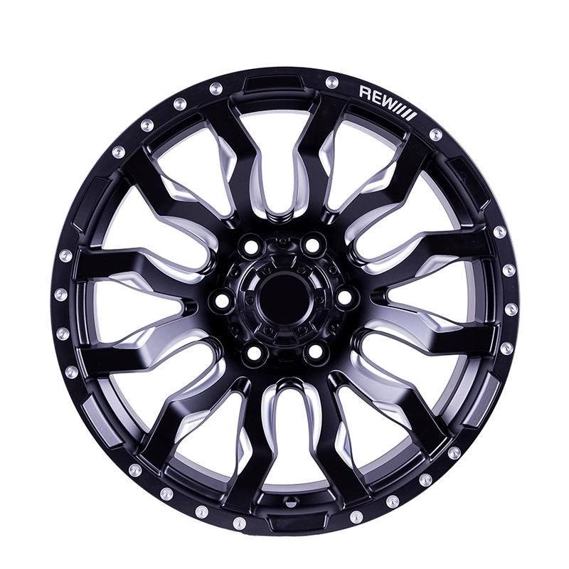 Factory Sale Professional 4X4 Car Rims PCD 6X139.7 Alloy Wheels