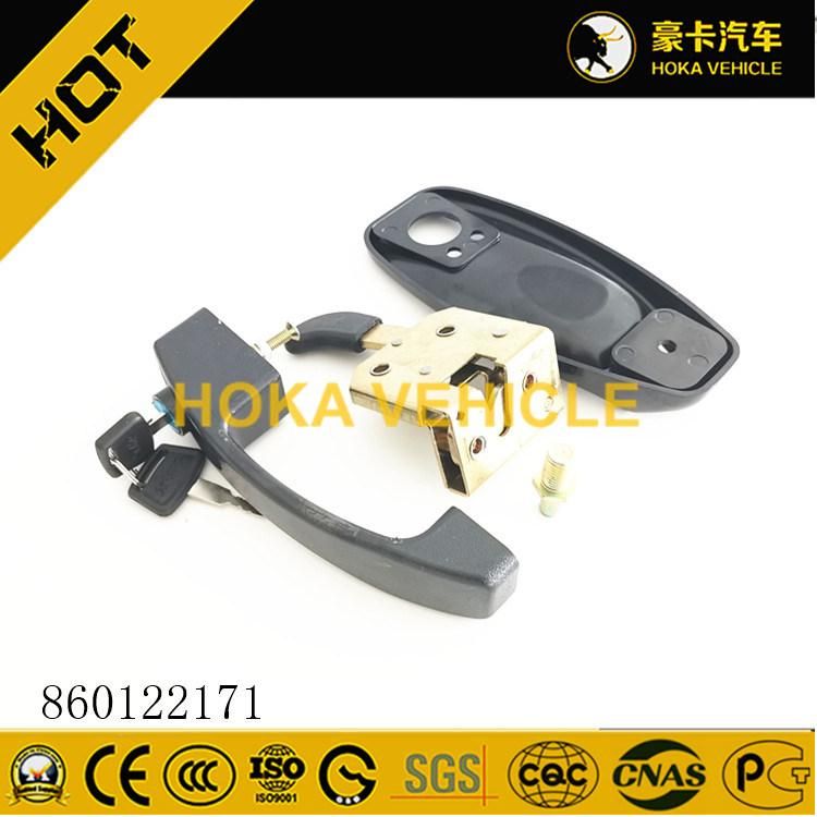 Original 25t Crane Spare Parts Cabin Door Lock with Handle 860122171 for Construction Machinery