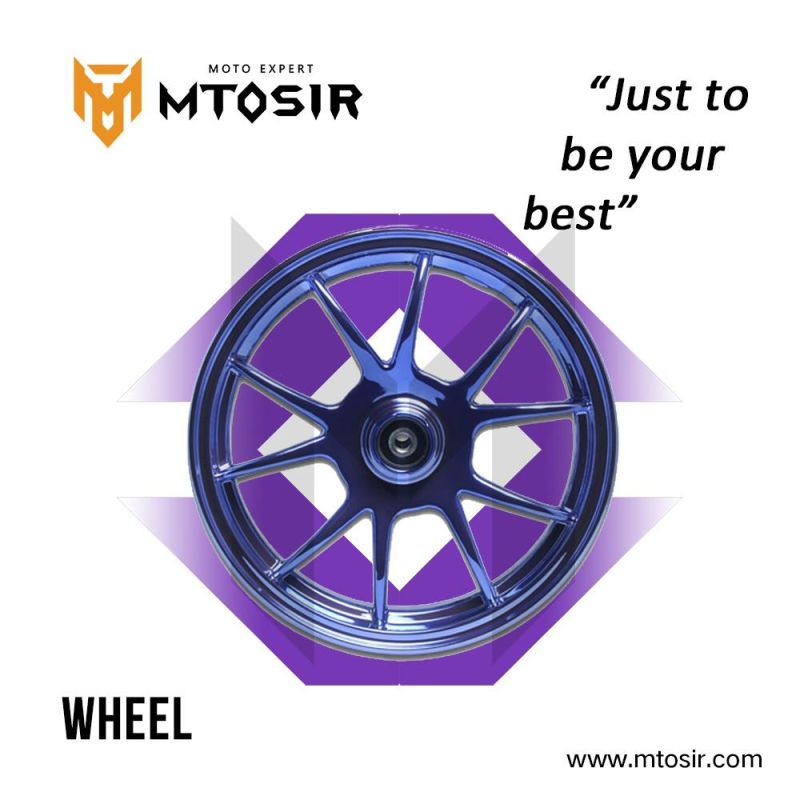 Mtosir High Quality Motorcycle Scooter Spare Parts Wheel Chassis Frame Parts Aluminum Wheel Rims Professional Alloy Wheel Rim Bera Kawasaki