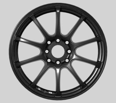 Superior Quality Black Passenger Car Wheel 15*6.5/16*7.0/17*7.0/17*7.5 Inch Aluminum Alloy Wheels