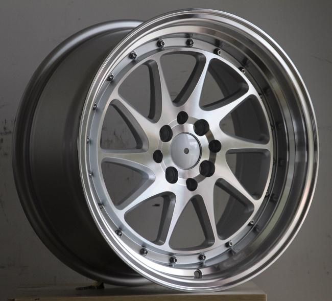 17 Inch Deep Dish Staggered Alloy Rim Wheel for Sale