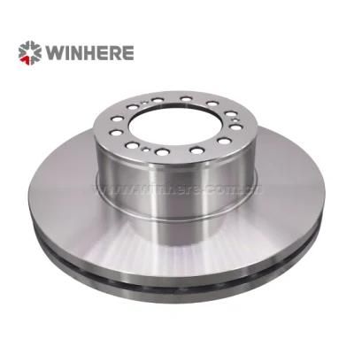 High Quality Painted/Coated Auto Spare Parts Ventilated Brake Disc(Rotor) with ECE R90