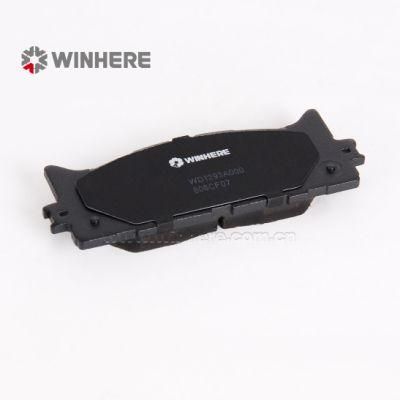 Ceramic Front Brake Pad for Toyota Auto Spare Parts ECE R90