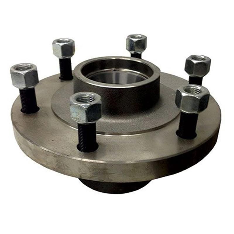 6 on 5-1/2" Trailer Hub Assembly to fit 6,000 lb  Ez Lube Spindle