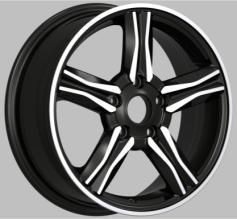 Car Alloy Wheel, Wheel Rim with 16X6.5 004