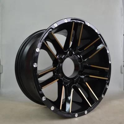 4X4 Rims Pickup Truck Wheels 17X9 PCD 6X139.7 5X127 5X130 5X114.3 Offroad Wheels