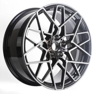 Matt Black Machine Face Positive Alloy Wheel Rims