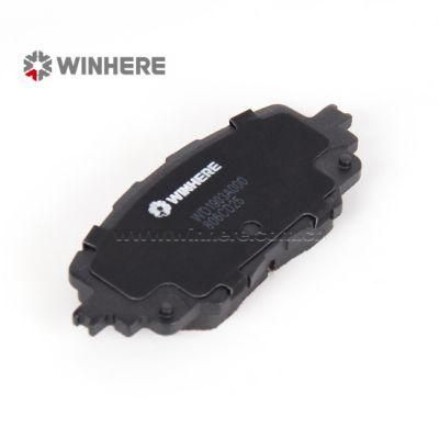 High Quality Semi-metallic Low-steel Ceramic Auto Spare Parts Brake Pad with ECE R90