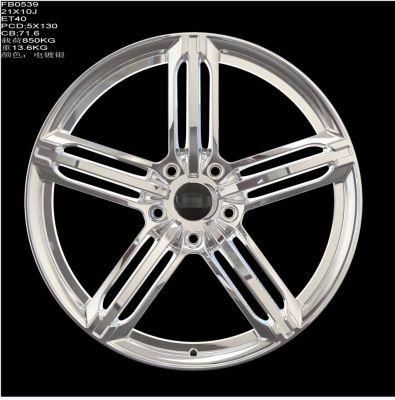 Racing Passenger Car Wheel Rim 21X10 5X130 Alloy Wheel Rim for Car