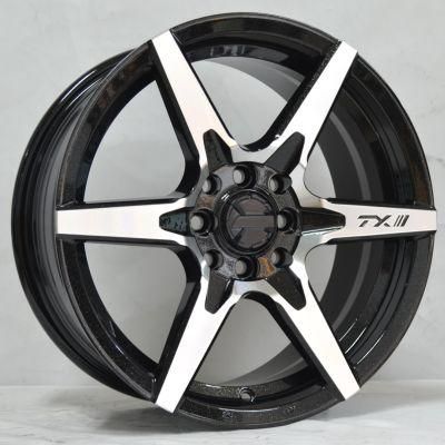 J6072 Aluminium Alloy Car Wheel Rim Auto Aftermarket Wheel