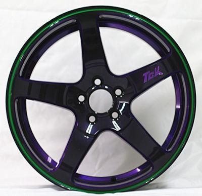 New Deisgns Advanti Wheel Alloy Wheel Auto Parts Double Color Wheel