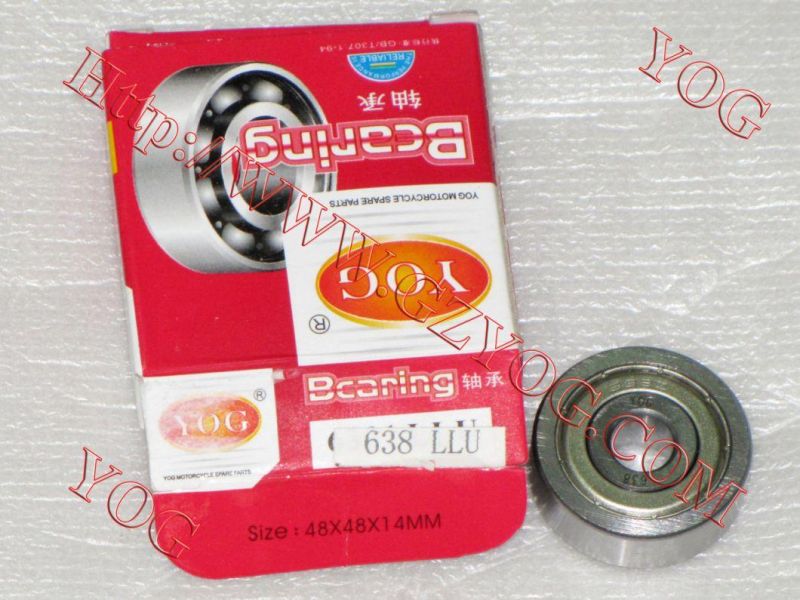 Yog Motorcycle Spare Part Bearing for 6001, 6201, 6301