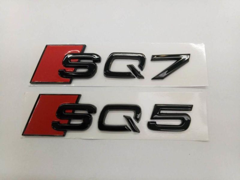 Wholesale ABS Plastic Car Letter Custom Auto Logo Car Badges