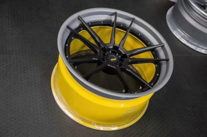 Aluminum Alloy Wheels Manufacturer Customized 18-22 Inch Wholesale Passenger Car 5/6 Spoke Wheels, Suitable for Luxury off-Road Vehicles