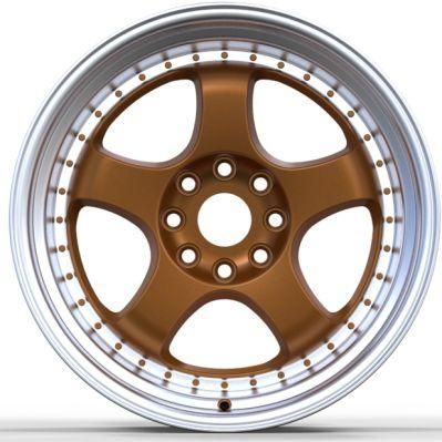 17X9.0 17X10 8X100/114.3-5X114.3 Alloy Wheel Rim for Car Aftermarket Design with Jwl Via Prod_~Replica Alloy Impact off Road Wheels