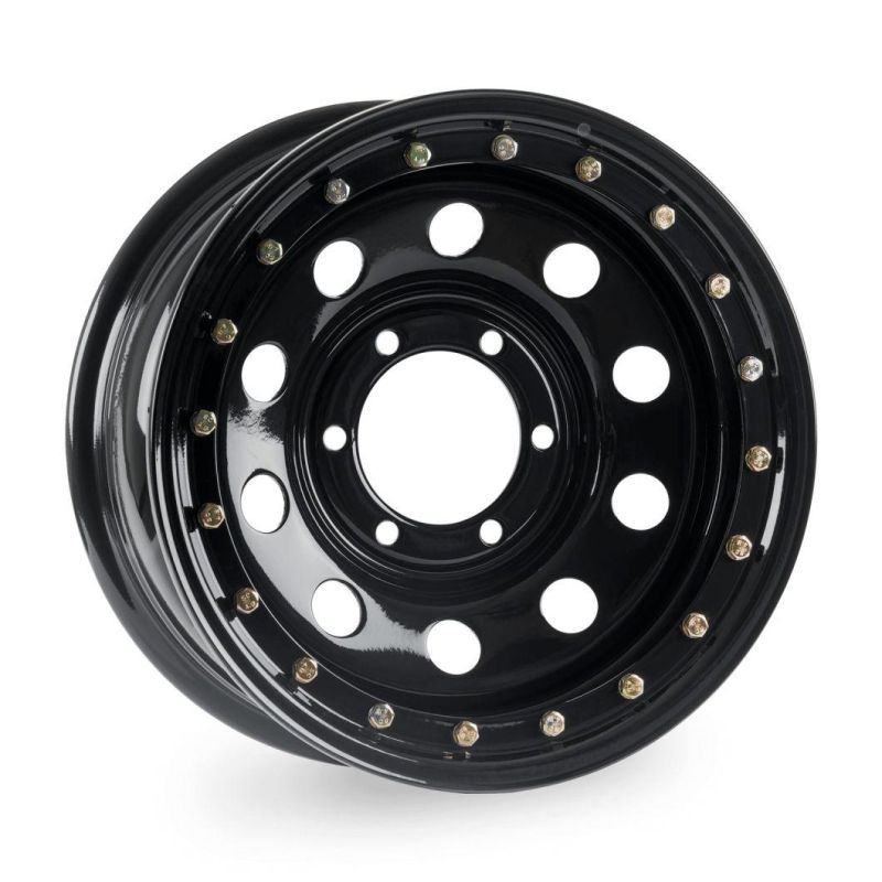 Black Beadlock Steel Wheels Modular Wheel 16X7" 6X139.7