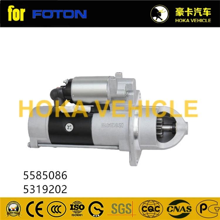 Original Heavy Duty Truck Parts Starter 5585086 for Foton Truck