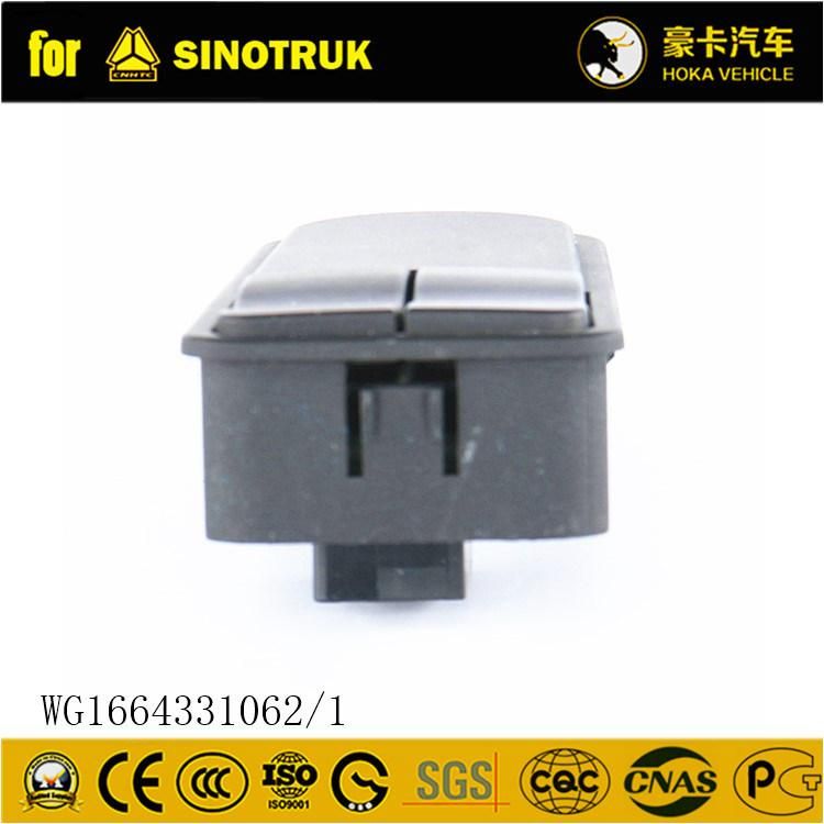 Original Sinotruk HOWO Truck Spare Parts Electric Door and Window Switch Right Wg1664331062/1